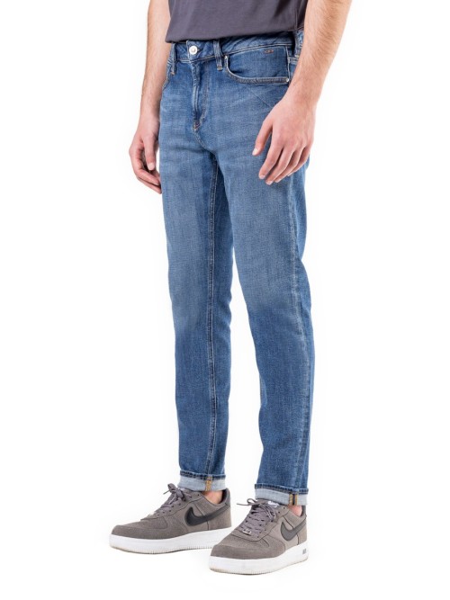 1099 Slim Fit Açık Mavi Rahat Denim Erkek Jeans