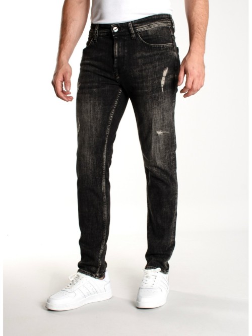 333 Slim Fit Siyah Tırnaklı Rahat Denim Erkek Jeans