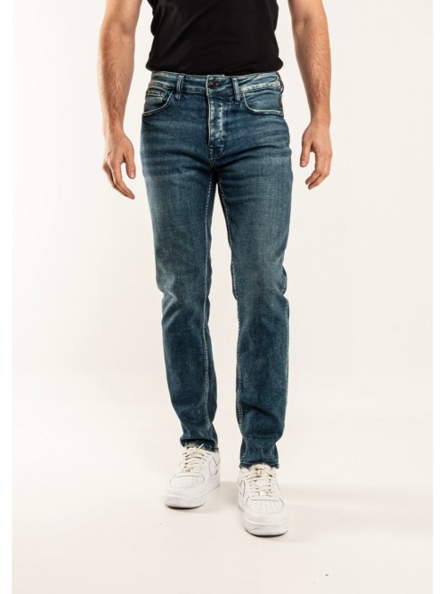 333 Slim Fit Mavi Yıkamalı Rahat Denim Erkek Jeans